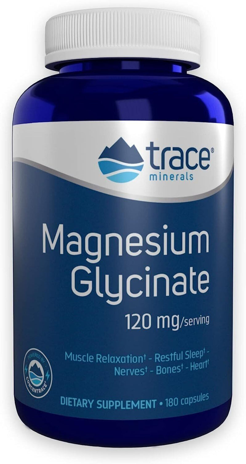 Trace Minerals Magnesium Glycinate Capsules 180 Capsule