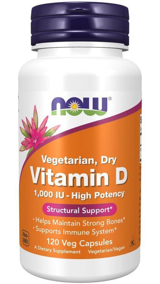 Vitamin D 1000 IU Dry Veg 120 Vegcap