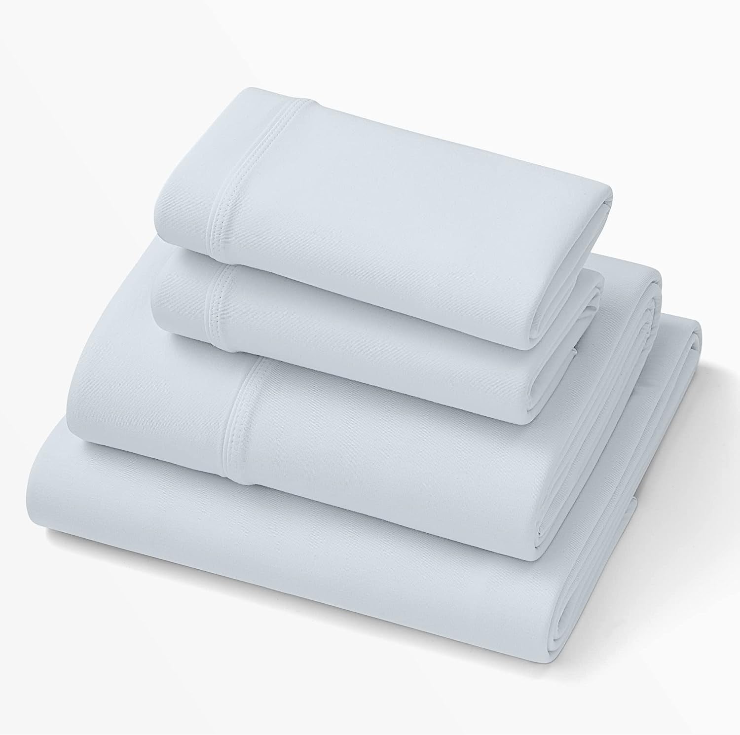 Grey Softstretch Sheets, Queen, Mattress Sheets, Bamboo Sheets, Moisture-Wicki