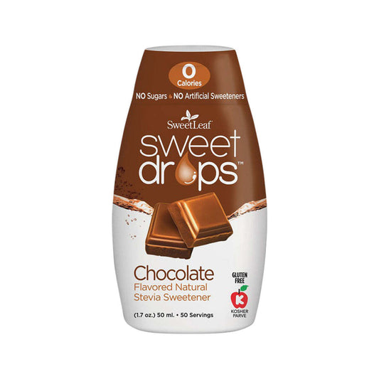 Sweet Leaf Sweet Drops Stevia Liquid Chocolate Squeeze Pack 50Ml