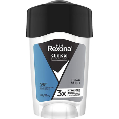 Rexona for Men Clinical Protection Antiperspirant Clean Scent 45Ml