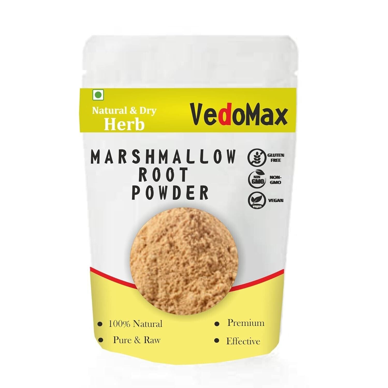 Natural Marshmallow Root Powder 200 Gram Resha Khatmi Powder