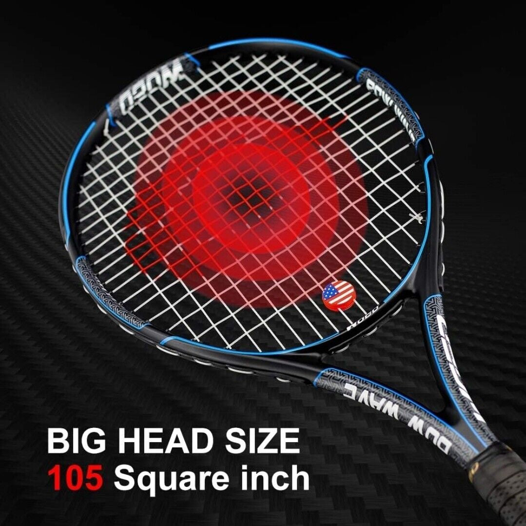 Tennis Racket Set WOED BATENS Adult 2 Player