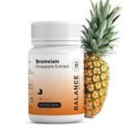 Bromelain 500Mg, 180 Capsules - Pineapple Extract Digestive Enzymes (Weightloss)