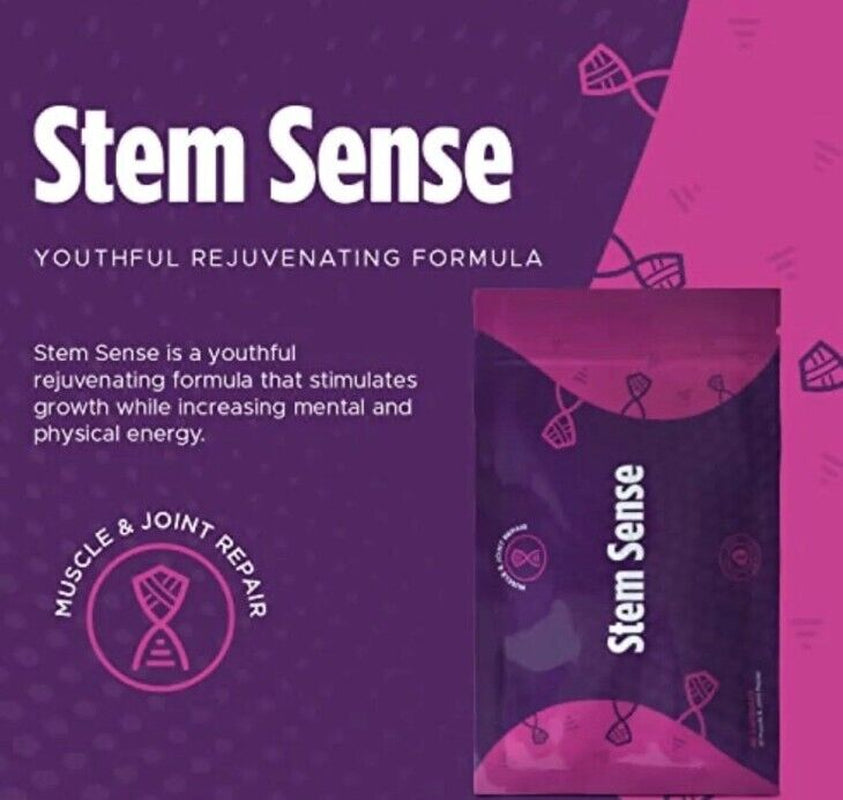 TLC Stem Sense: Stem Cell Supplement, Mental & Physical Energy Boost 60 Capsules