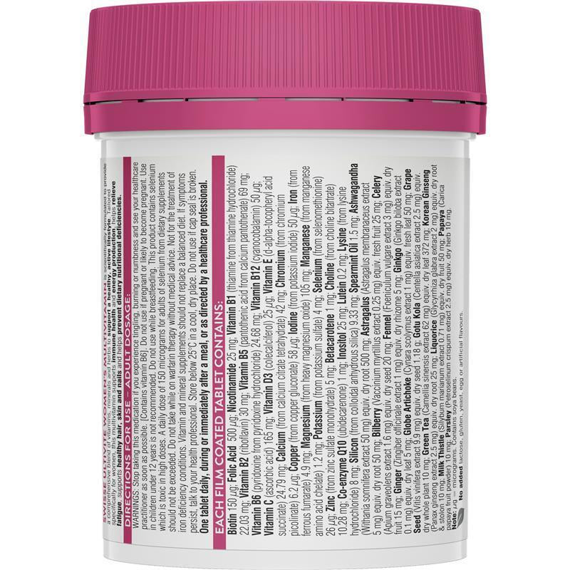 Swisse Womens Multivitamin 120 Tablets