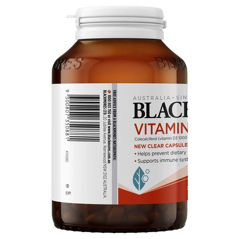 Blackmores Vitamin D3 1000IU 300 Capsules