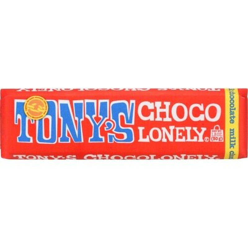 Milk Chocolate Bar 1.76 Oz by Tonys Chocolonely