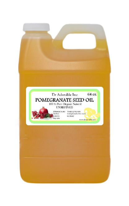 PREMIUM POMEGRANATE SEED OIL UNREFINED ORGANIC COLD PRESSED FRESH PURE SKIN CARE