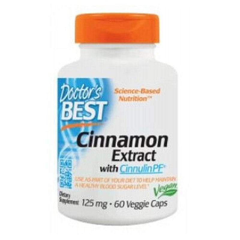 Cinnamon Extract Cinnulin PF 60 Veggie Caps by Doctors Best