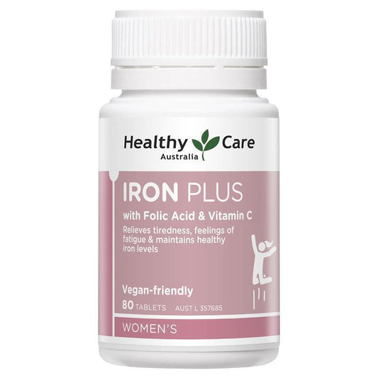 Healthy Care Iron plus 80 Tablets