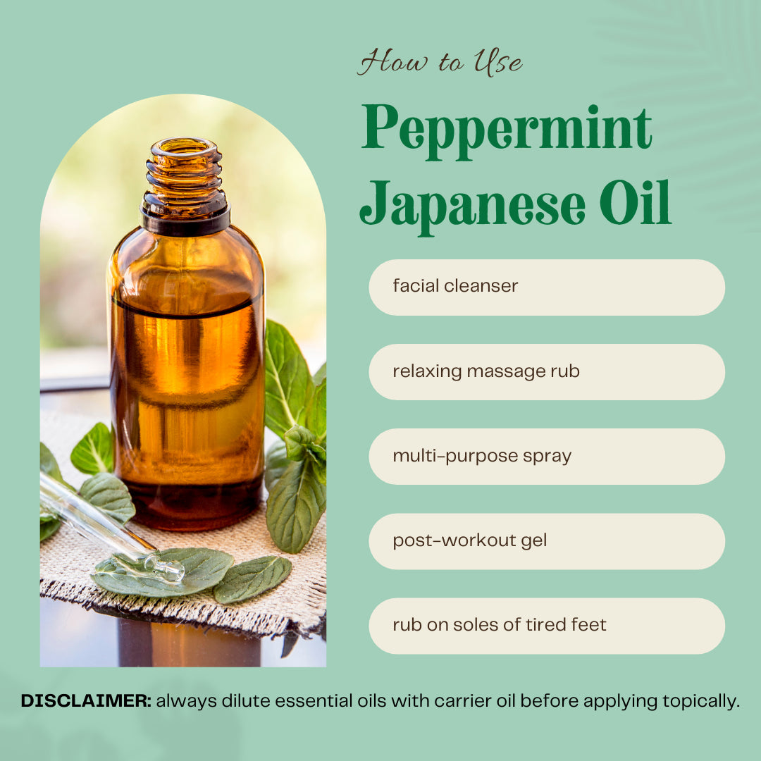 Peppermint Essential Oil Pure Natural Sizes up to 1 Gallon