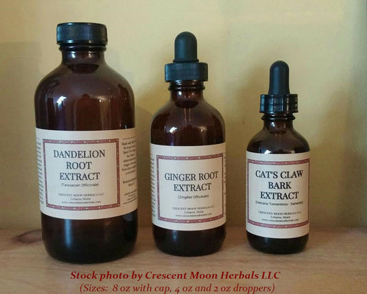 HORNY GOAT WEED Herbal Tincture Extract, 2, 4, 8 Oz, Made in Maine, Vitality