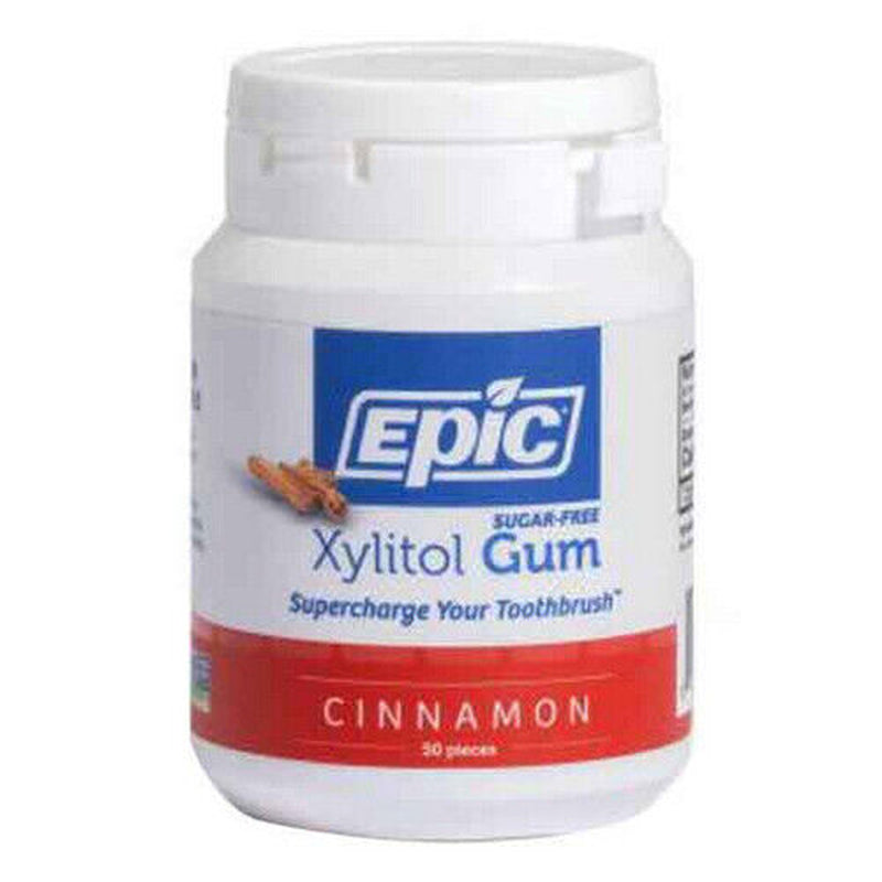 Xylitol Gum Cinnamon 50 Ct by Epic Dental