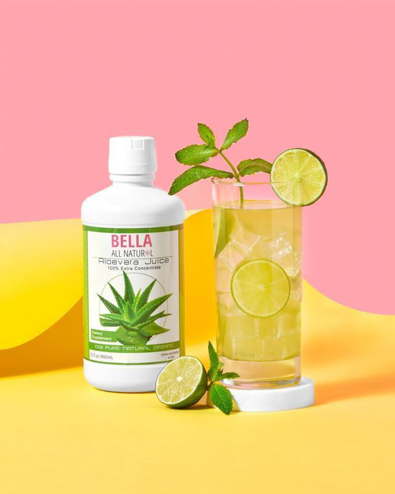 Bella All Natural Aloe Vera Juice, 32 Fl Oz