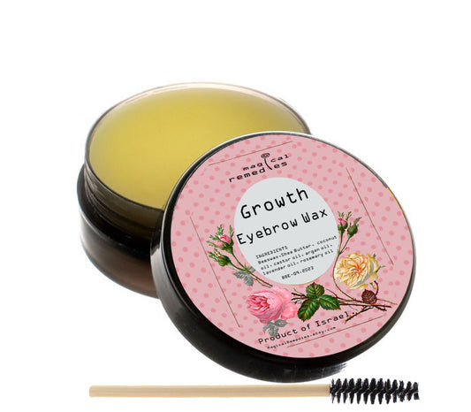 Eyebrow Growth Wax .Natural, Organic, Nourishing Brow Wax to Stimulate Hair Grow