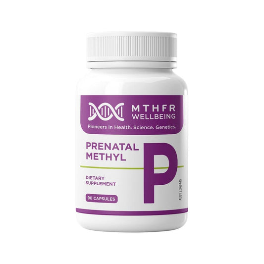 New MTHFR Wellbeing Prenatal Methyl P 90 Capsules