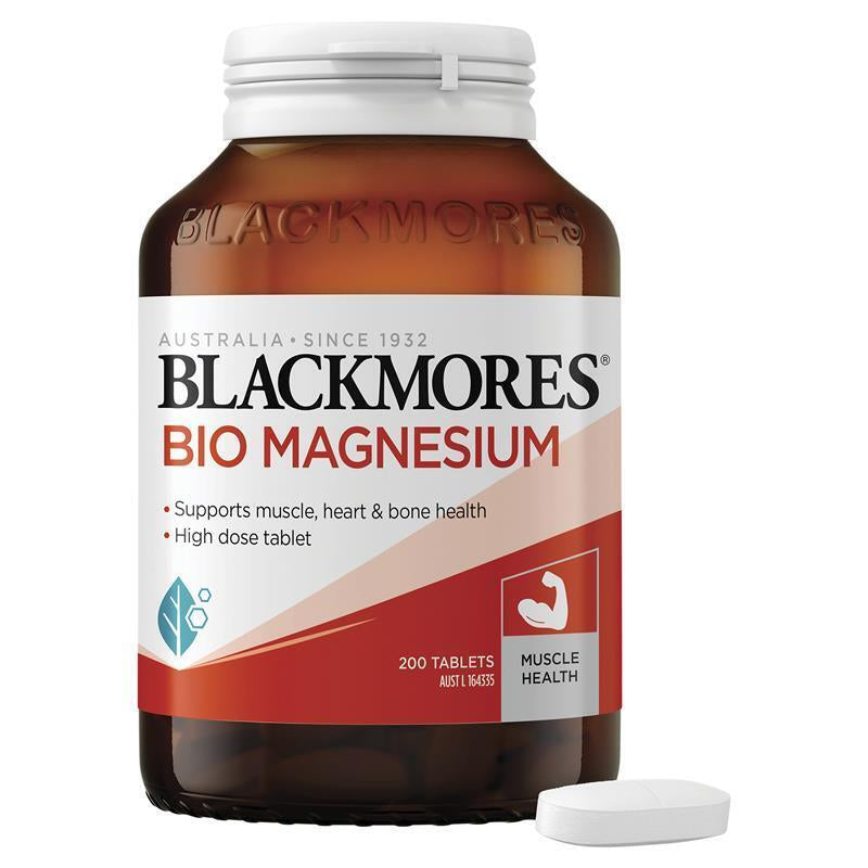 Blackmores Bio Magnesium 200 Tablets Exclusive Size