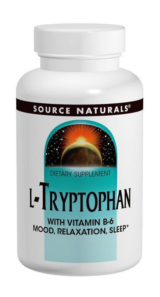 Source Naturals, Inc. L-Tryptophan with Vitamin B-6 1000 Mg 30 Tablet