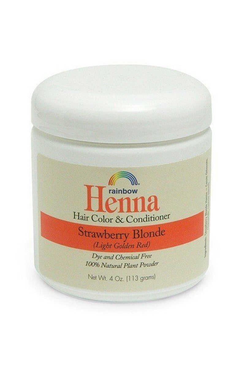 Rainbow Research Strawberry Blonde Henna 4 Oz Powder