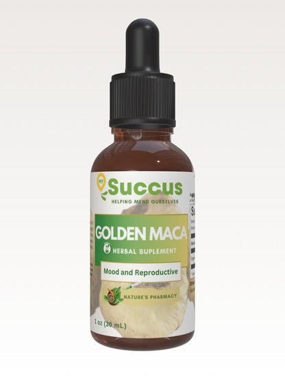 Golden Maca Root Tincture (Highly Potent) Alcohol Free