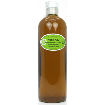 ORGANIC NEEM OIL COLD PRESSED PURE 2 OZ 4 OZ 8 OZ 12 OZ-UP to 1 GALLON