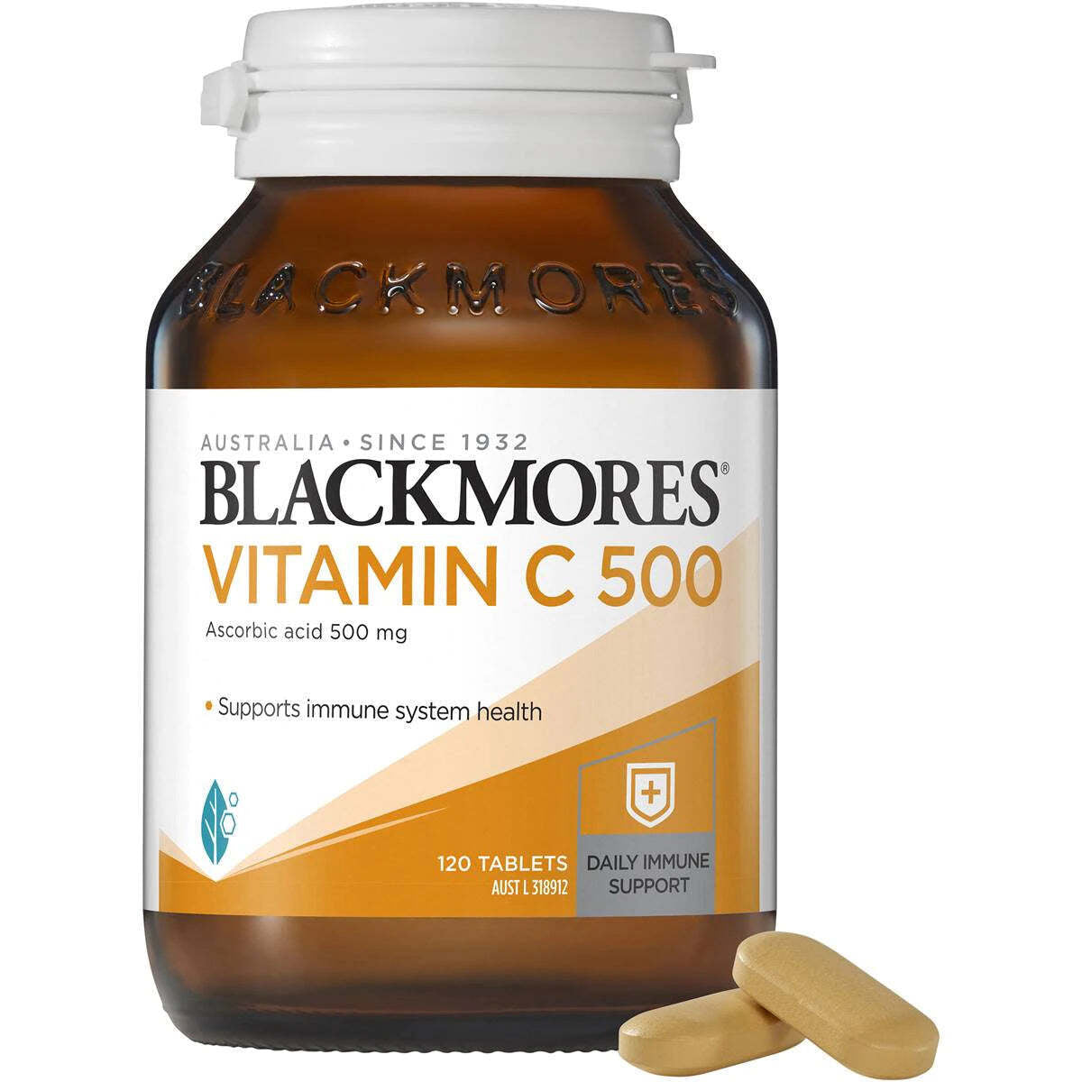 Blackmores Vitamin C 500Mg Immune Support Tablets 120