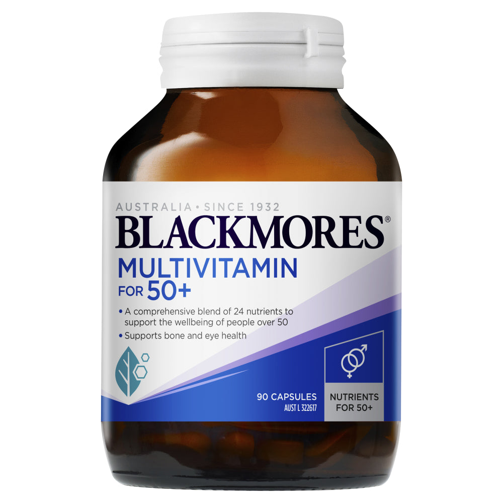 Blackmores Multivitamin for 50+ 90 Capsules