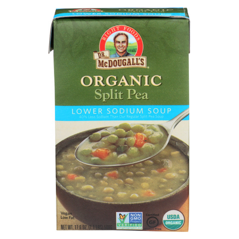 Organic Split Pea Soup 17.6 Oz by Dr. Mcdougall'S