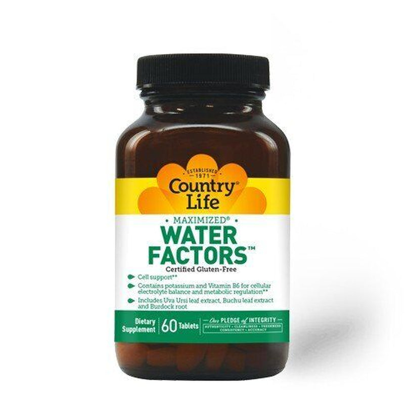 Country Life Water Factors 60 Tablet