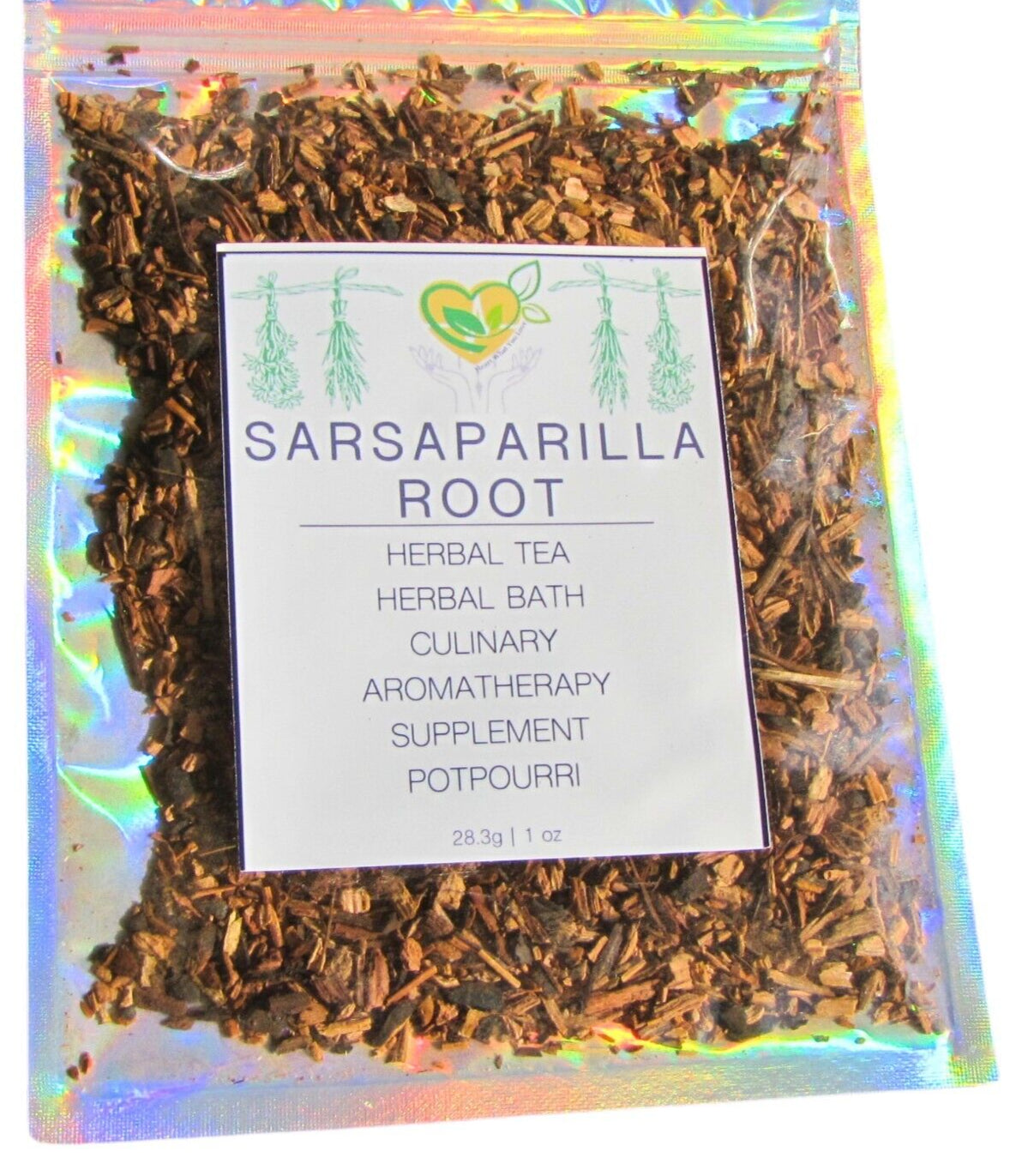 Sarsaparilla Root Indian Hemidesmus Indicus Organic Herb Natural 28.3G / 1 Oz PK