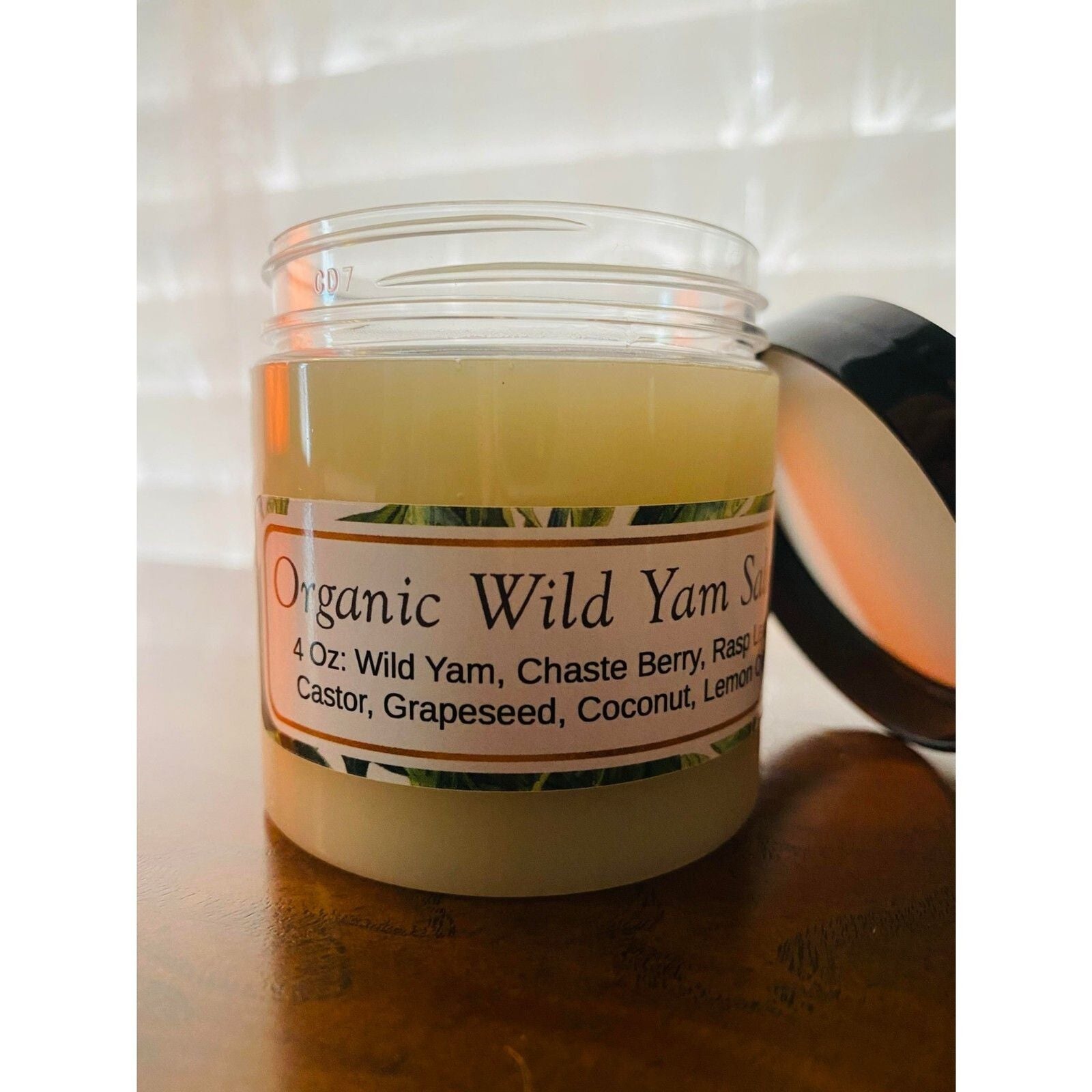 Organic Wild Yam Cream Salve Hormone Support Menopause 4 Fl Oz Chaste Berry