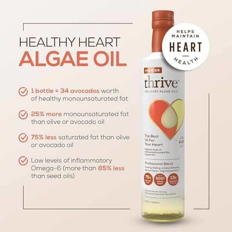 Algae Cooking Oil - Heart and Health-Conscio