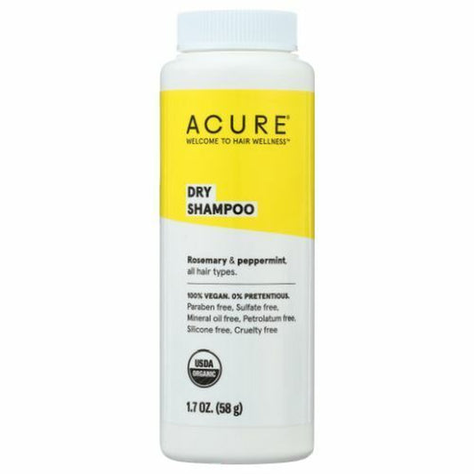 Dry Shampoo 1.7 Oz, Rosemary & Peppermint by Acure