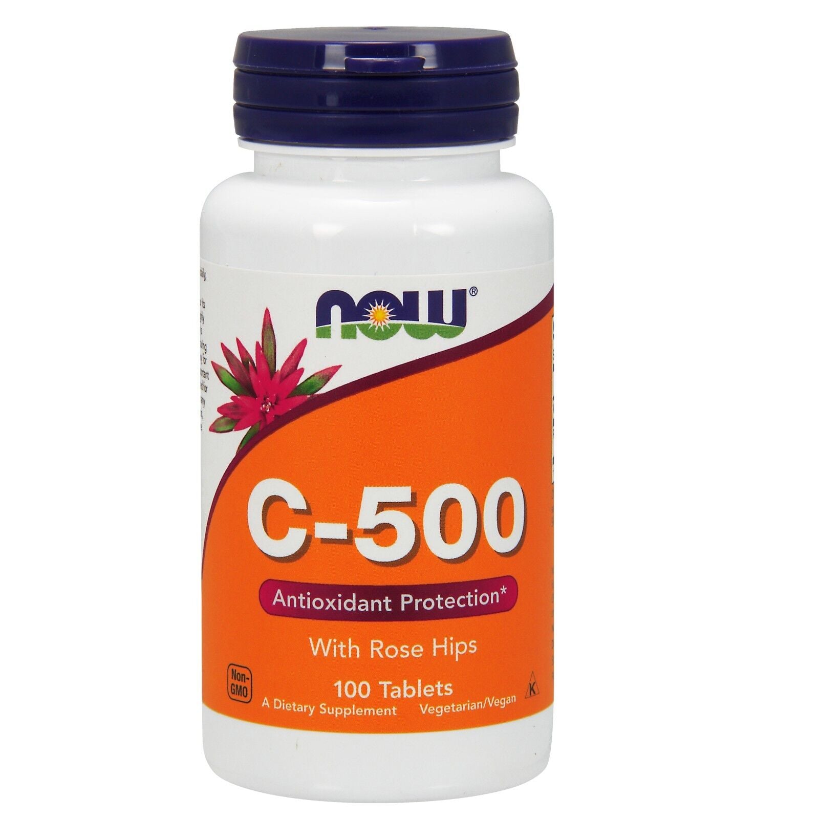 NOW Foods Vitamina C-500, 100 Tabletas