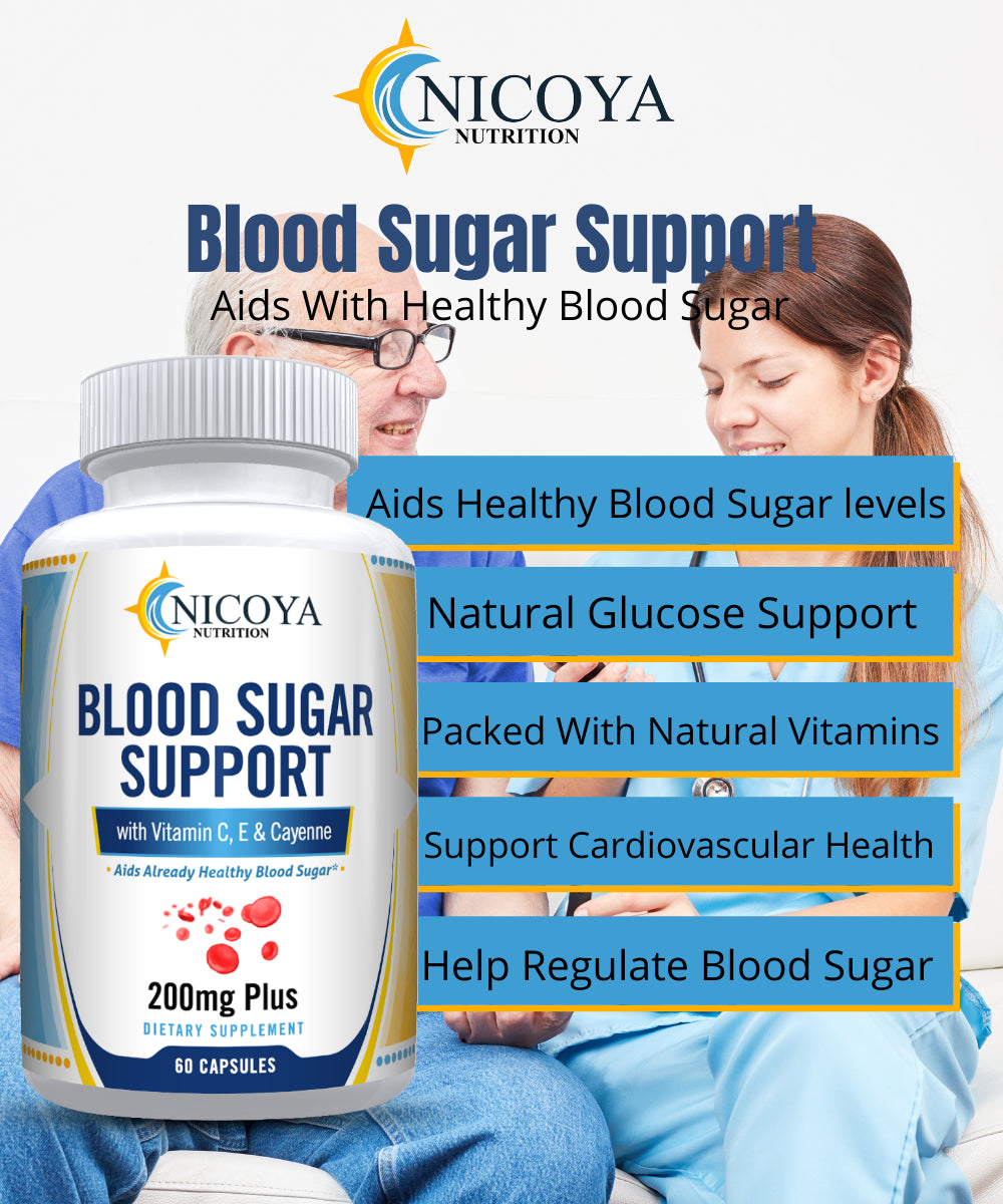 Natural Blood Sugar Support- Natural Glucose Control & Blood Regulator