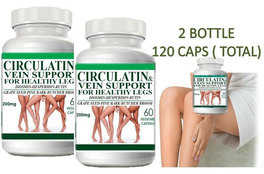 Circulation Support for Arteries and Veins Health - Pills 120