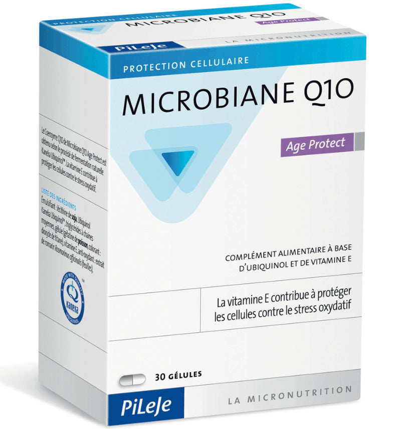 Pileje Microbiane Q10 Age Protect (Coenzyme Q10) 30 Capsules