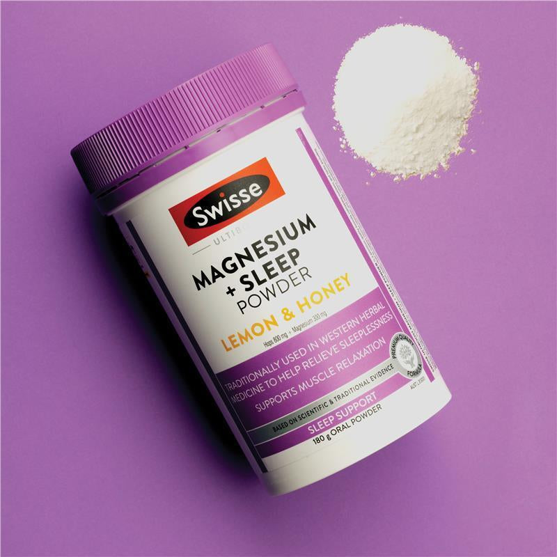 Swisse Magnesium + Sleep Powder 180G