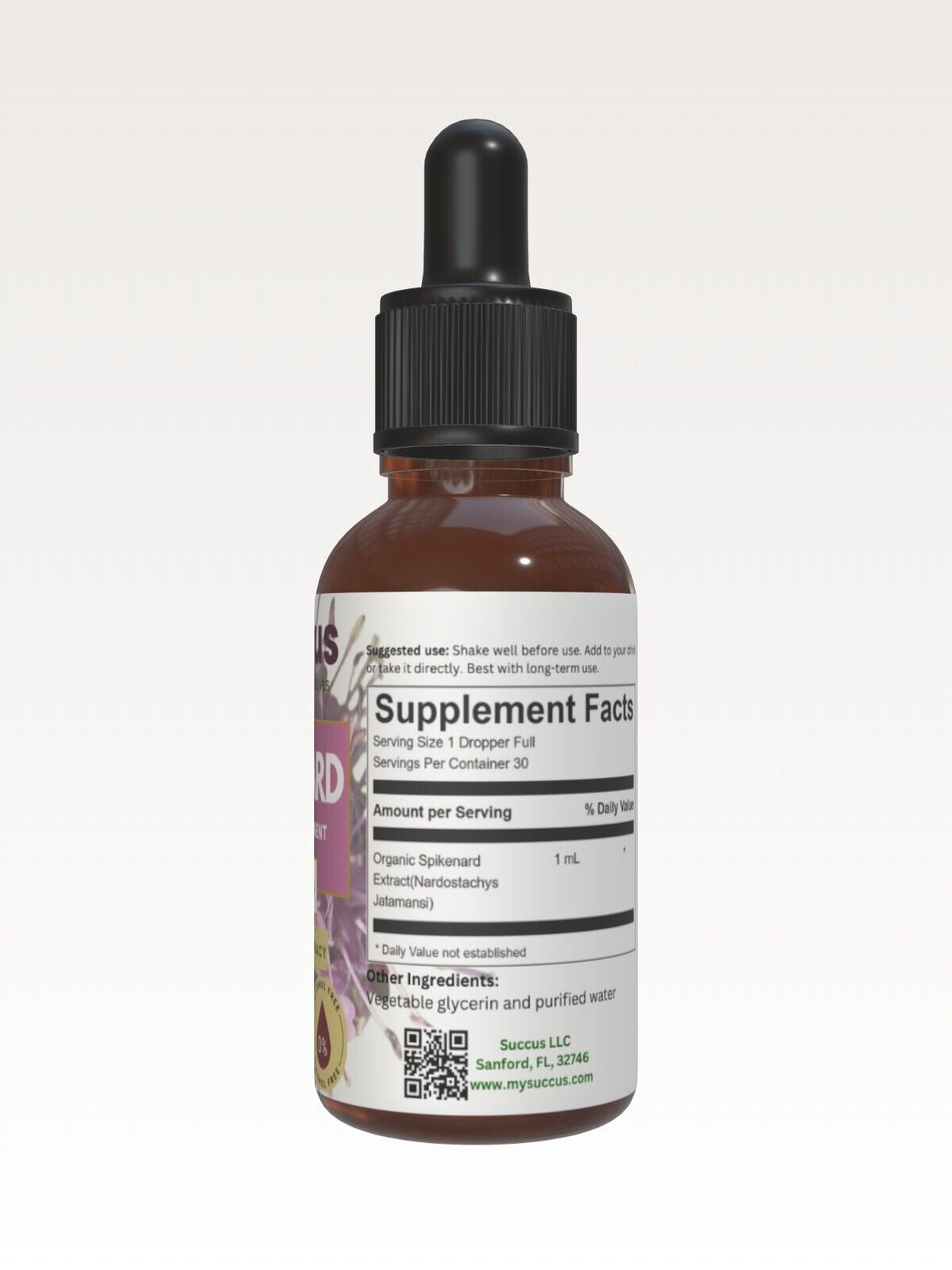 Spikenard Tincture - (Positive Focus) - Alcohol Free