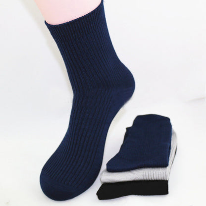 Organic Bamboo Socks 3 Pairs Unisex Knitted Odour Resistant Casual/Dress Socks