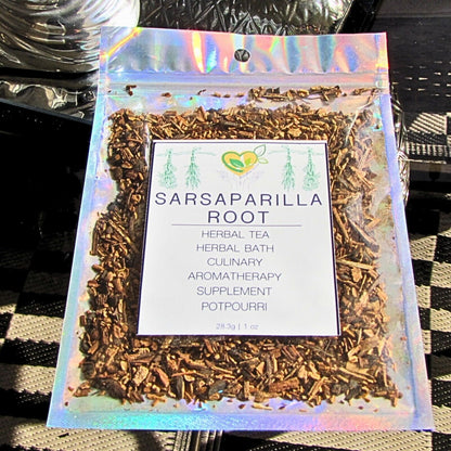 Sarsaparilla Root Indian Hemidesmus Indicus Organic Herb Natural 28.3G / 1 Oz PK