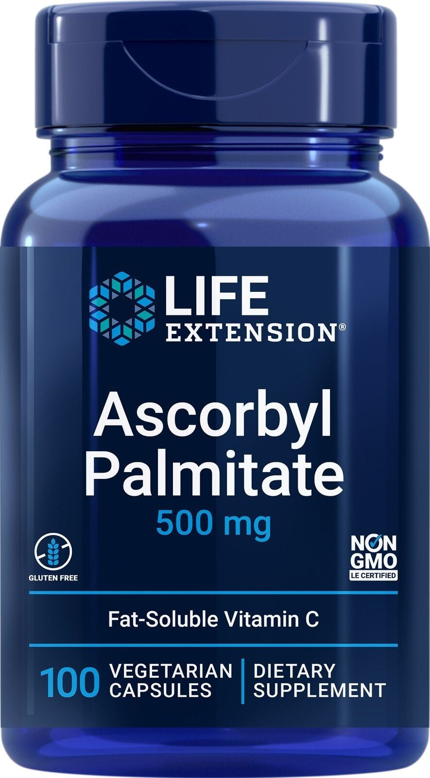 Life Extension Ascorbyl Palmitate 500 Mg 100 Vegcap