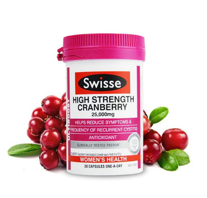 NEW Swisse High Strength Cranberry 30 Capsules Ultiboost