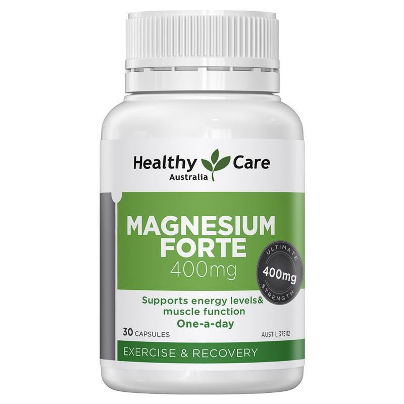 Healthy Care Magnesium Forte 400Mg 30 Capsules