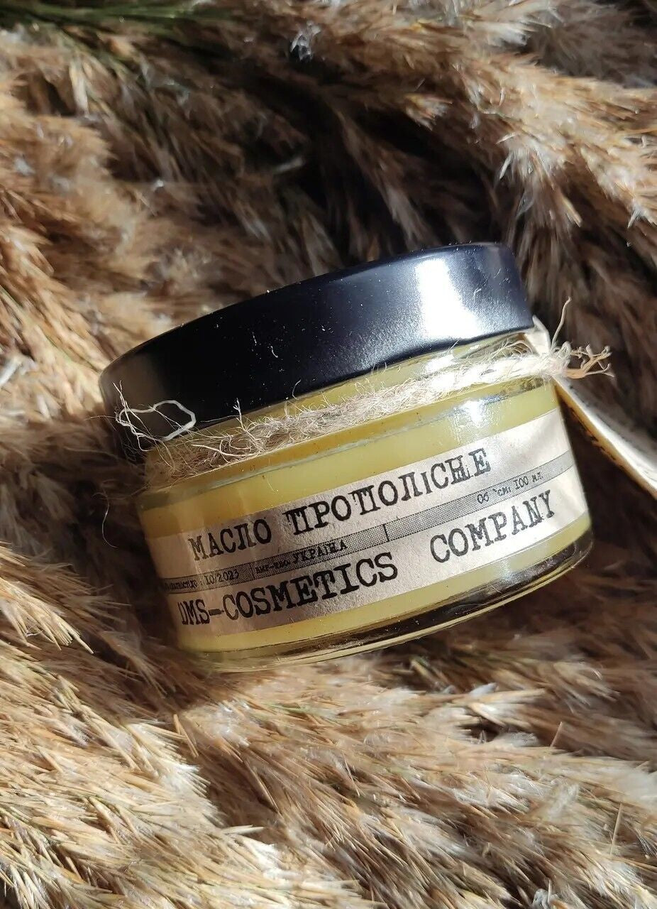 Natural Aromatic Concentrate 20% Propolis OIL Olive Oil Wax Skin Treatment Care