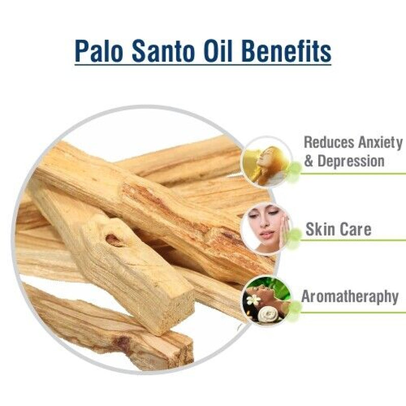 Palo Santo 100% Pure & Natural Essential Oil - [10Ml - 25 Ltr].