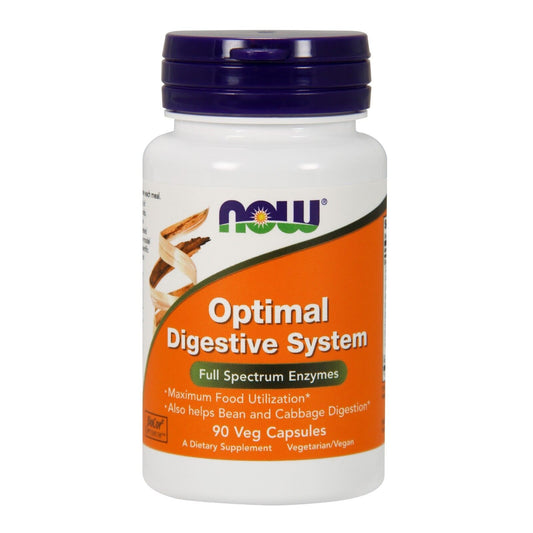 NOW Foods Optimal Digestive System, 90 Veg Capsules