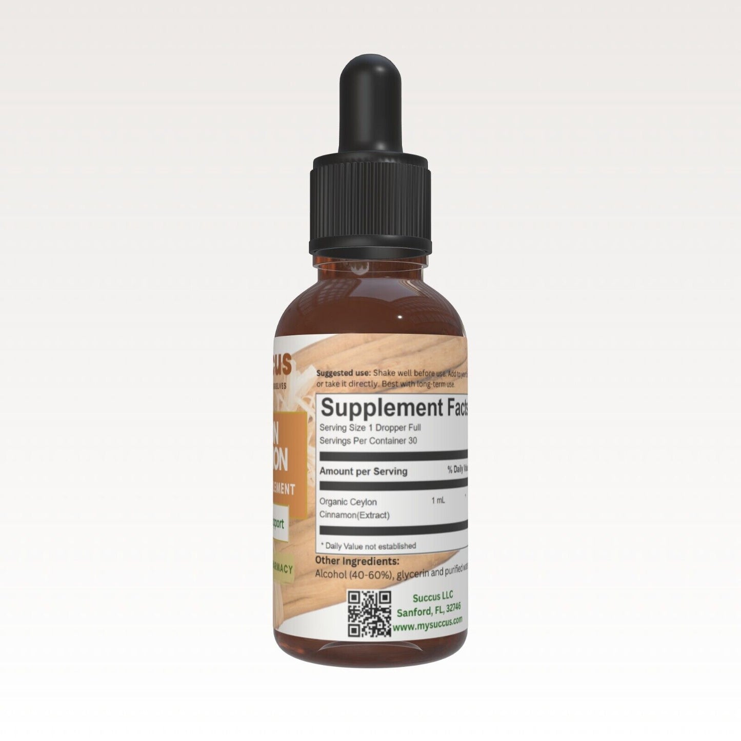 Ceylon Cinnamon Tincture - (Blood Sugar)