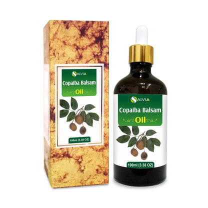 Copaiba Balsam (Copaifera Officina) 100% Pure & Natural Carrier Oil -[10Ml-25 L]